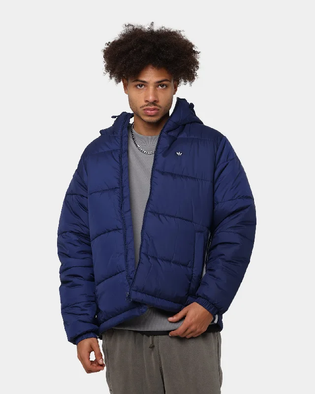 Adidas Padded Hooded Puffer Jacket Night Sky