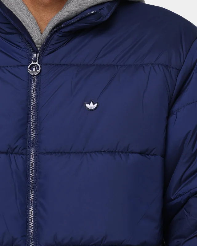 Adidas Padded Stand-Up Collar Puffer Jacket Night Sky