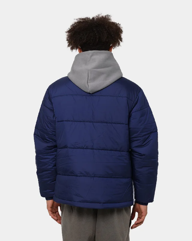 Adidas Padded Stand-Up Collar Puffer Jacket Night Sky