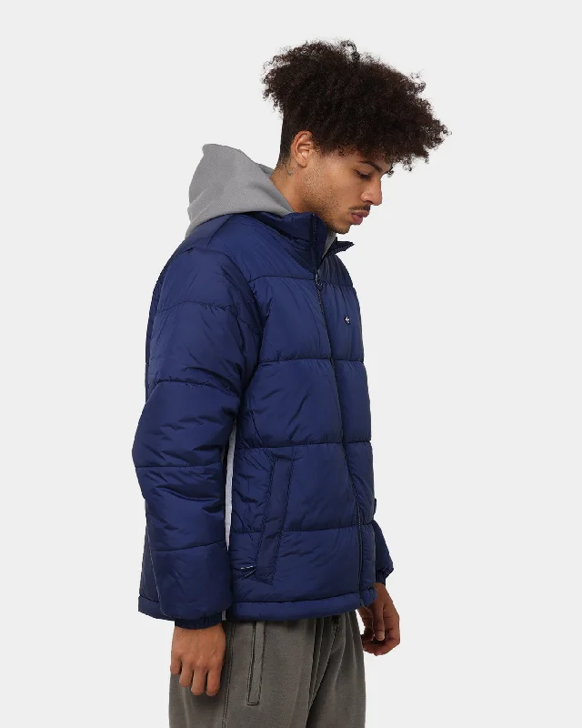 Adidas Padded Stand-Up Collar Puffer Jacket Night Sky