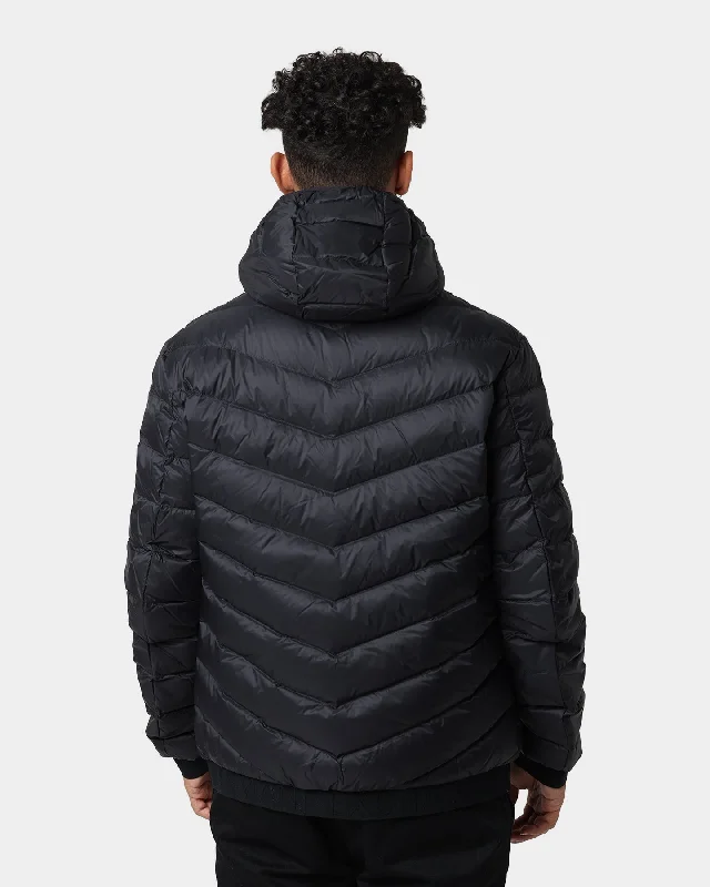 Armani Exchange Giacca Piumino Puffer Jacket Black/Melange Grey