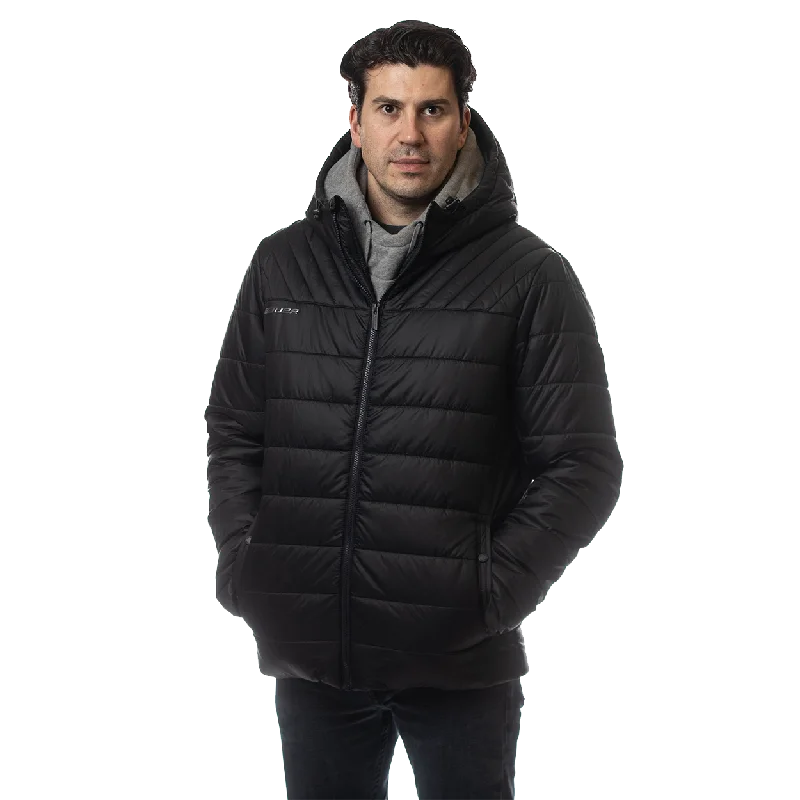 BAUER HOCKEY HOODED PUFFER JACKET SENIOR