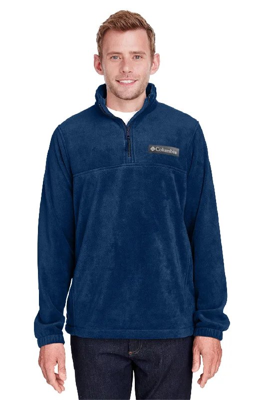 Columbia Mens Steens Mountain 1/4 Zip Fleece Jacket - Collegiate Navy Blue