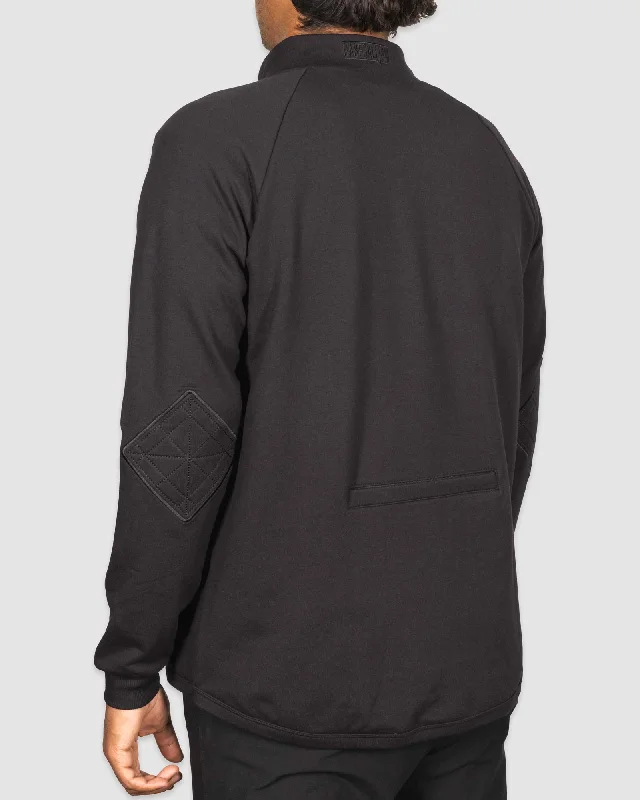 Brock Base Patch Quarter Zip (Black)