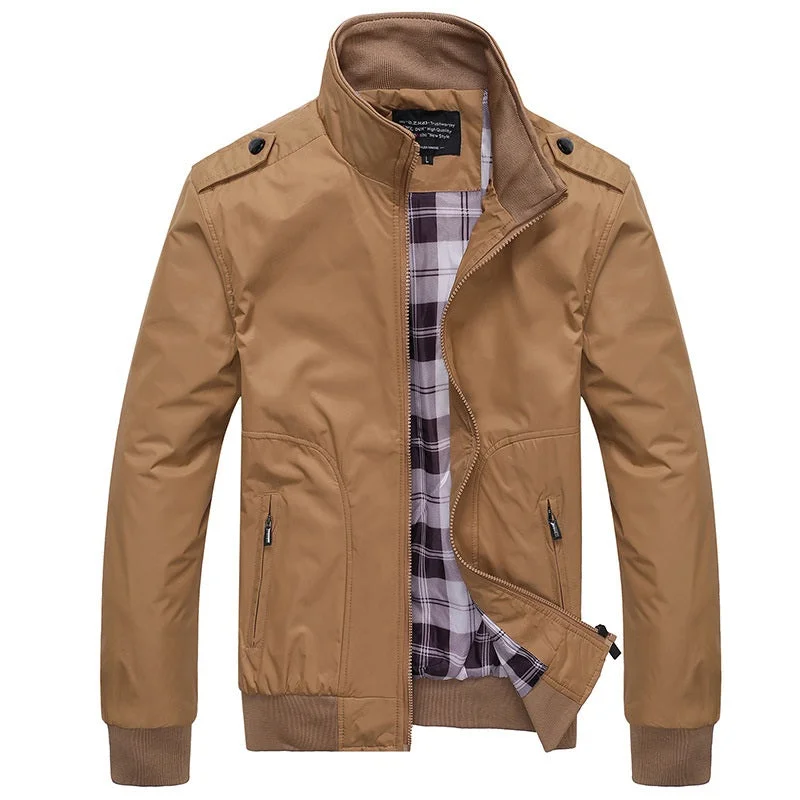 Gecman Men's Spring Autumn Casual Jacket