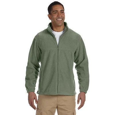 Harriton Mens 8oz. Full-Zip Fleece