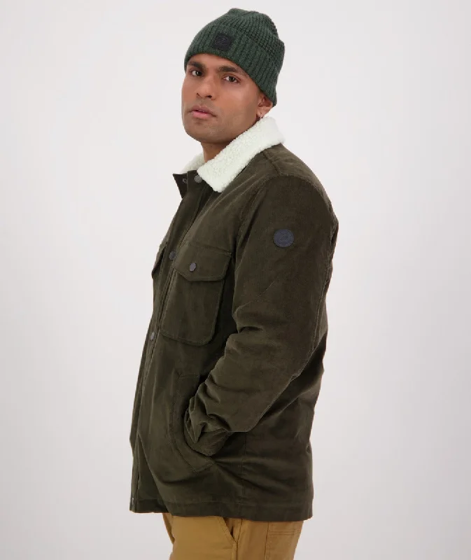 Kaituna Corduroy Jacket - Olive