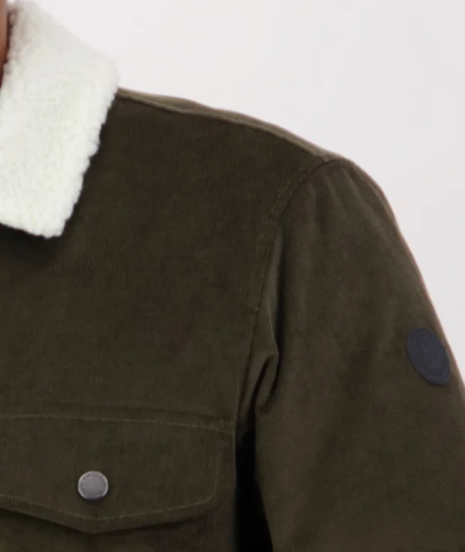 Kaituna Corduroy Jacket - Olive