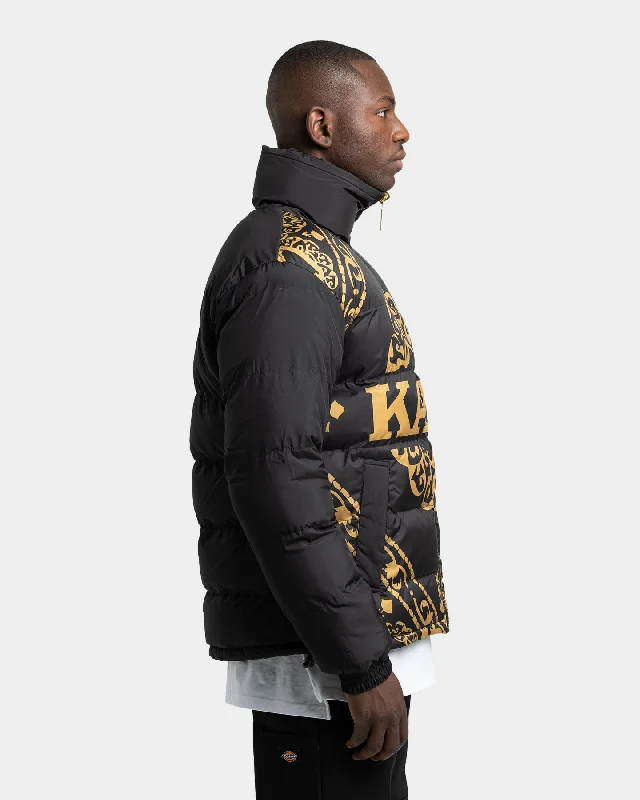 Karl Kani Retro Reverse Puffer Jacket Black