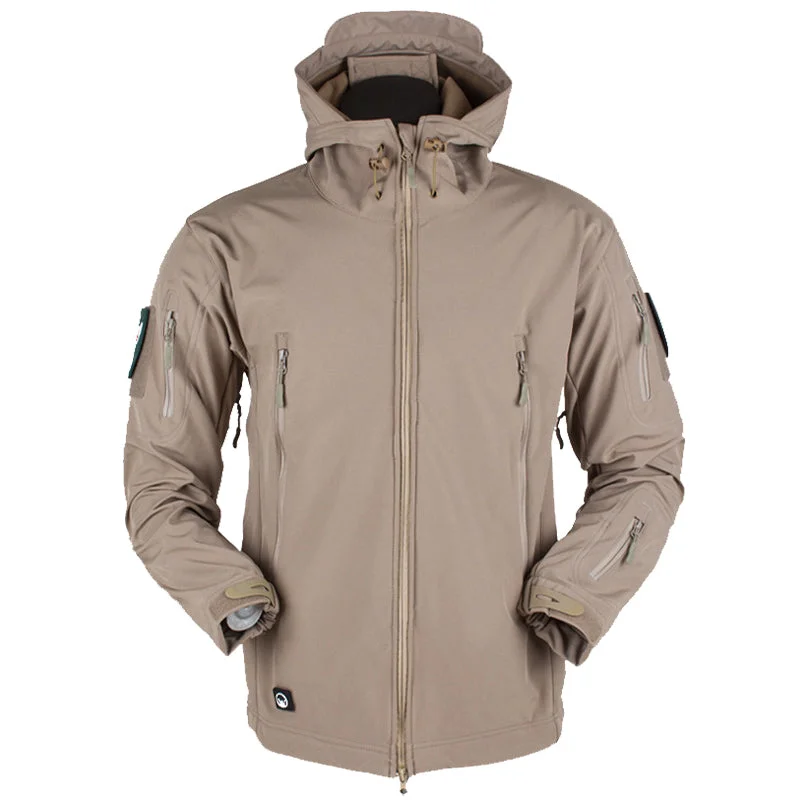 Men's Outdoor Warm Waterproof Windbreaker Jacket