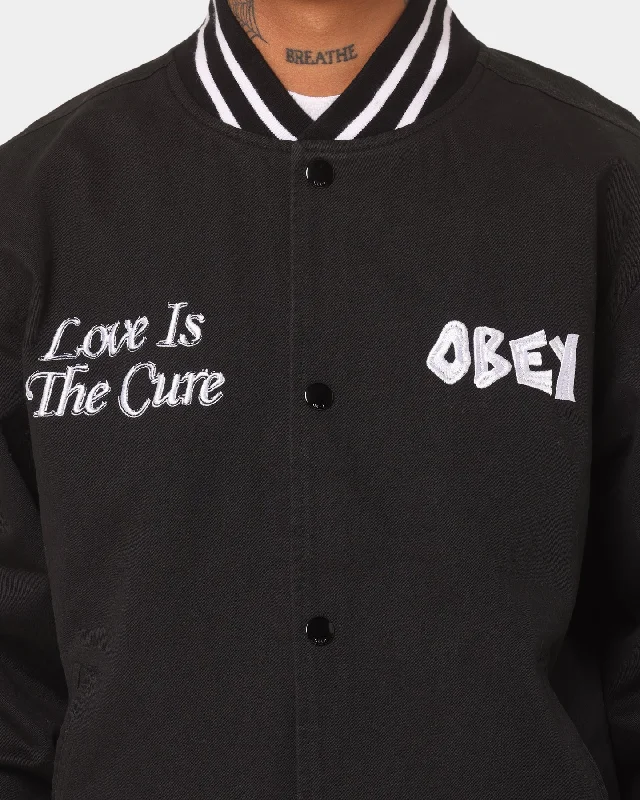 Obey Cherub Jacket Black