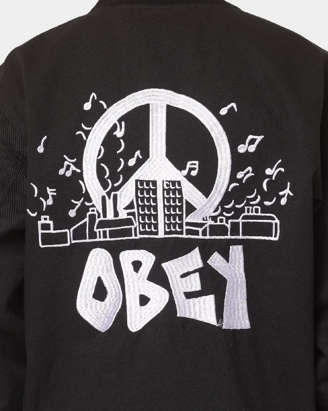 Obey Cherub Jacket Black