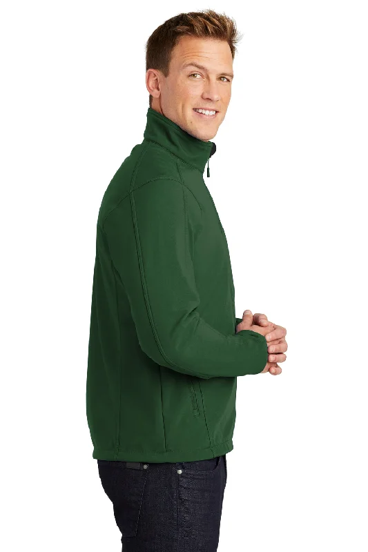 Port Authority Mens Core Wind & Water Resistant Full Zip Jacket - Forest Green