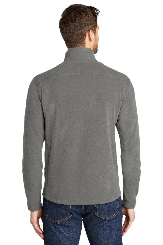 Port Authority Mens Microfleece Pill Resistant Full Zip Jacket - Pearl Grey