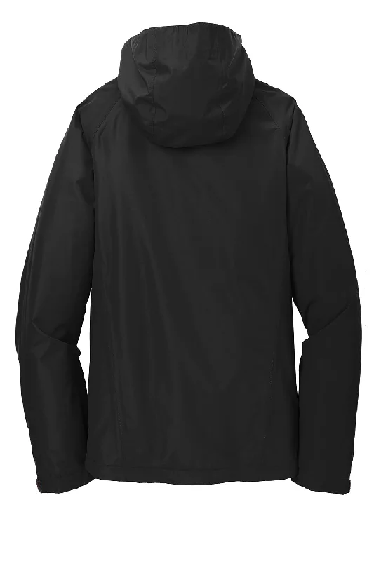 Port Authority Mens Torrent Waterproof Full Zip Hooded Jacket - Black