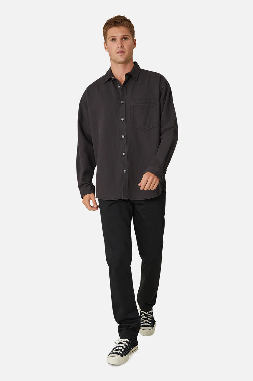 The Portland Shirt Jacket - Coal