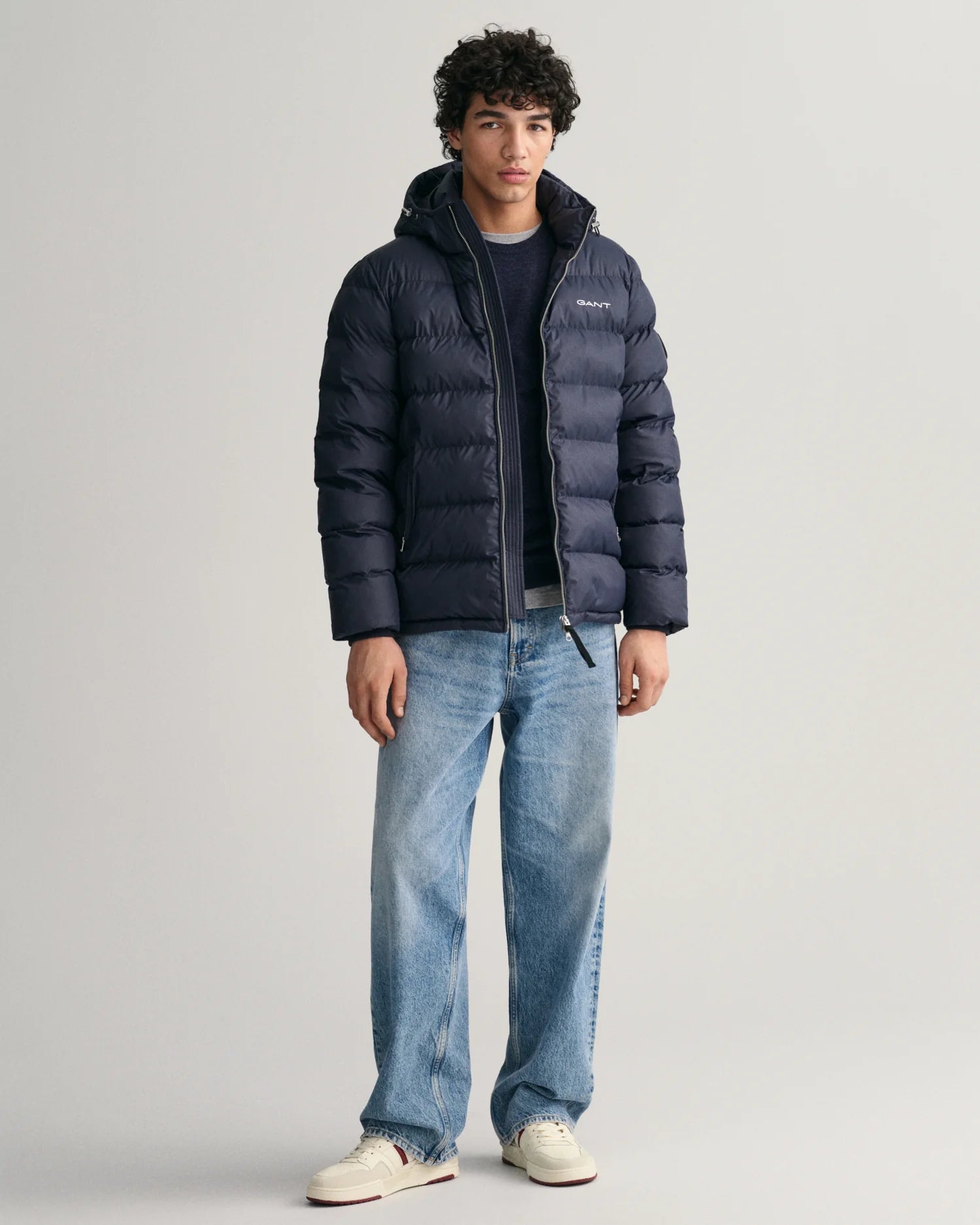 Active Cloud Puffer Jacket - Evening Blue