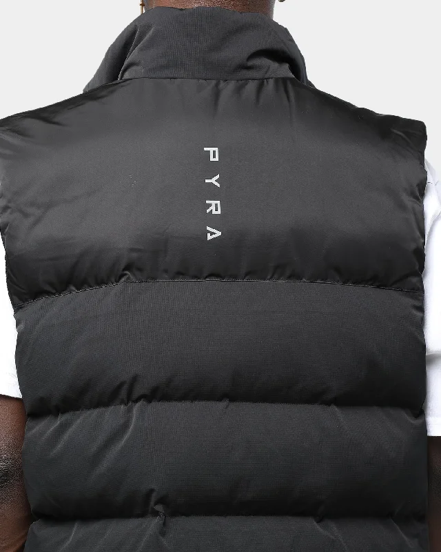 Pyra Sleeveless Padded Puffa Vest Black