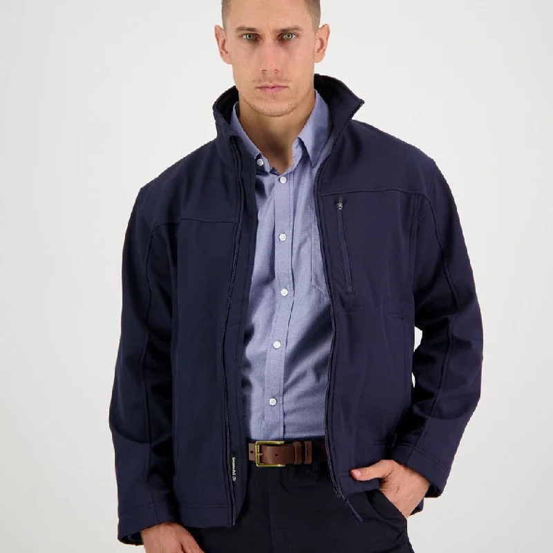 Redwoods Softshell Jacket - Fleece Lined - Navy