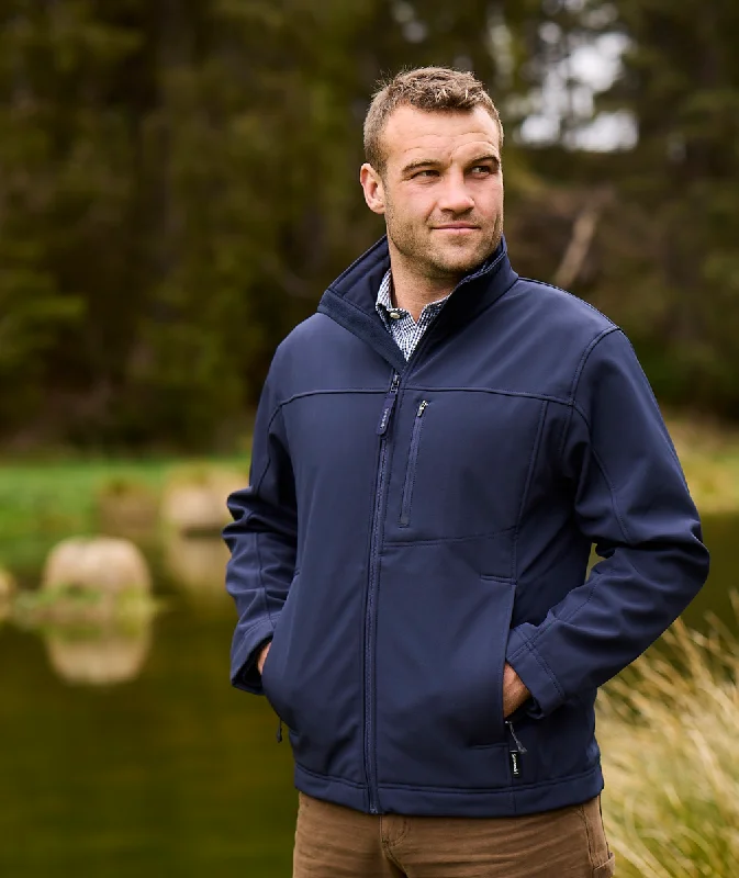 Redwoods Softshell Jacket - Fleece Lined - Navy