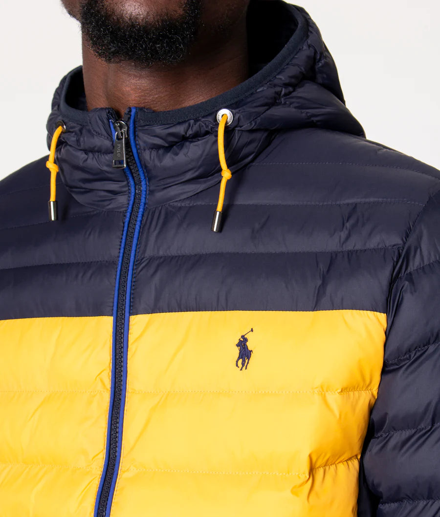 Polo Ralph Lauren - Packable Water-Repellent Jacket - Blue & Yellow