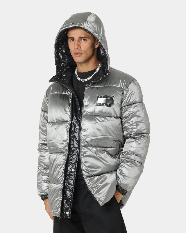 Tommy Jeans ABO TJU Reversible Puffa Jacket Black