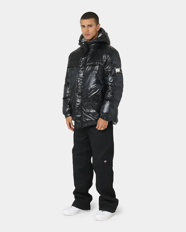 Tommy Jeans ABO TJU Reversible Puffa Jacket Black