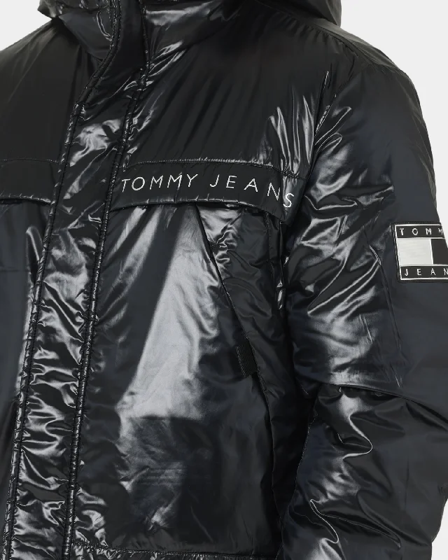 Tommy Jeans ABO TJU Reversible Puffa Jacket Black