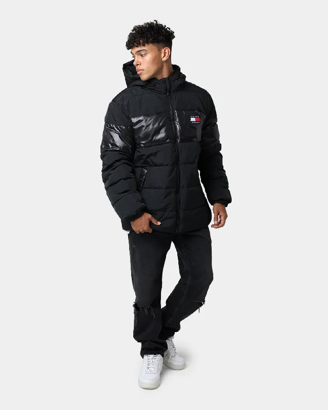 Tommy Jeans Tonal Light Puffer Jacket Black