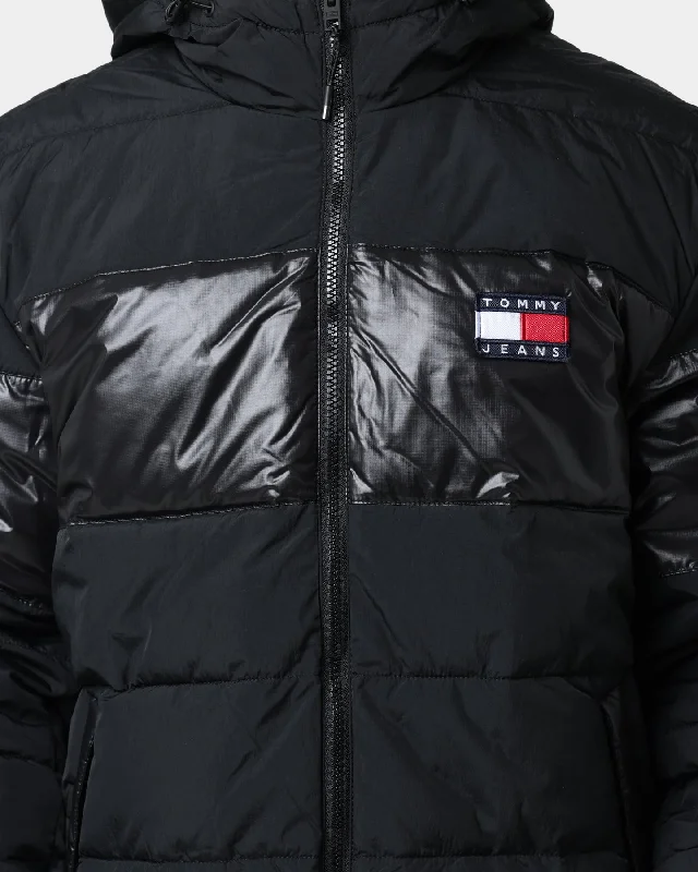 Tommy Jeans Tonal Light Puffer Jacket Black