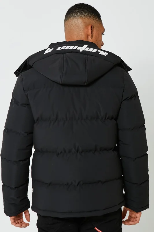 Upminster Puffer Jacket - Black