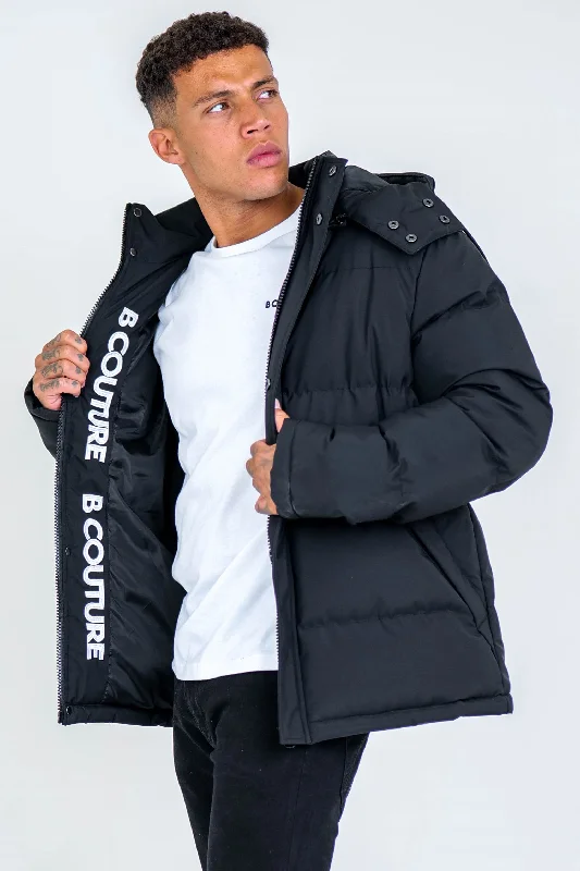 Waterloo Puffer Jacket - Black