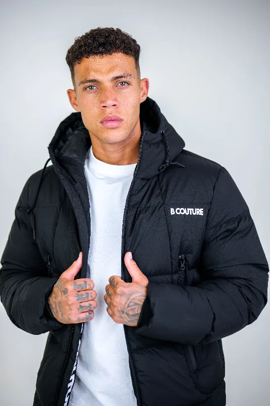 Wynford Puffer Jacket - Black