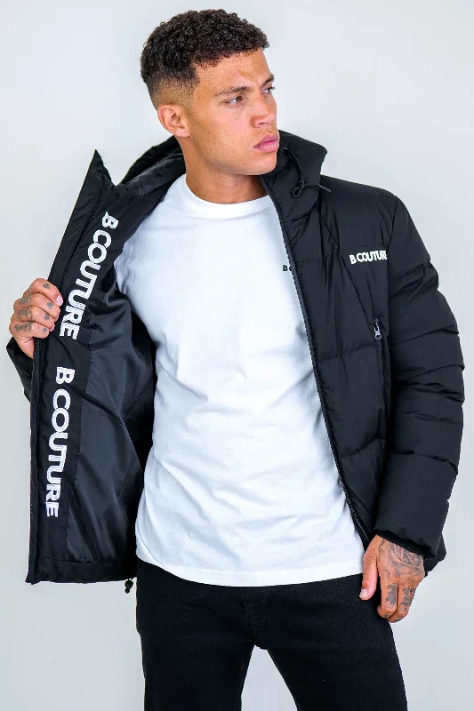 Wynford Puffer Jacket - Black