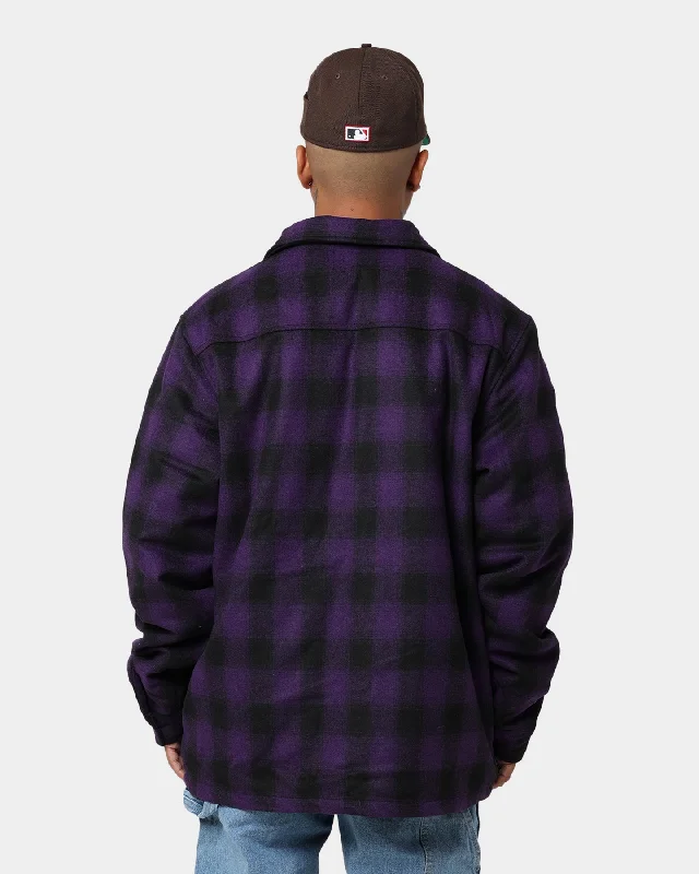 X-Large Rip Jacket Black/Purple