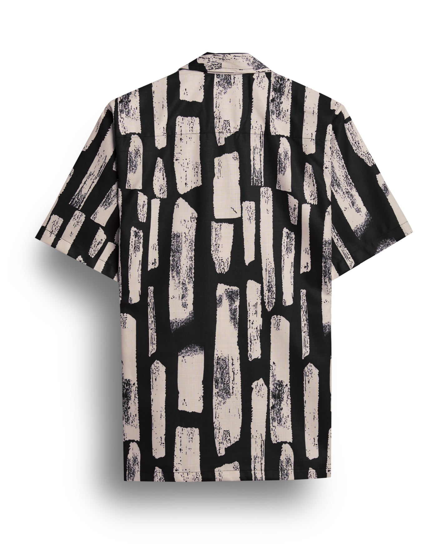 Brown Abstract Printed Shirt