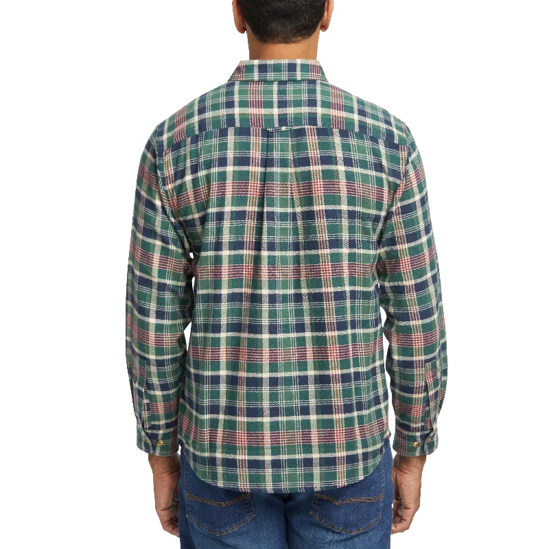 Wolverine Men's Hastings Button-Down Pocket Flannel Work Shirt