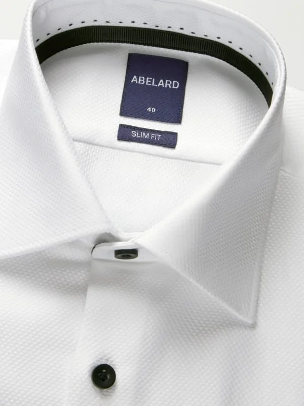 Abelard Bottone Black Evening Slim Fit Shirt