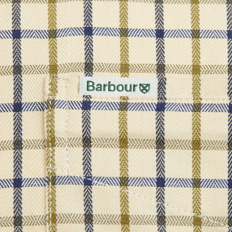 Barbour Sporting Tattersall Shirt - Navy/Olive