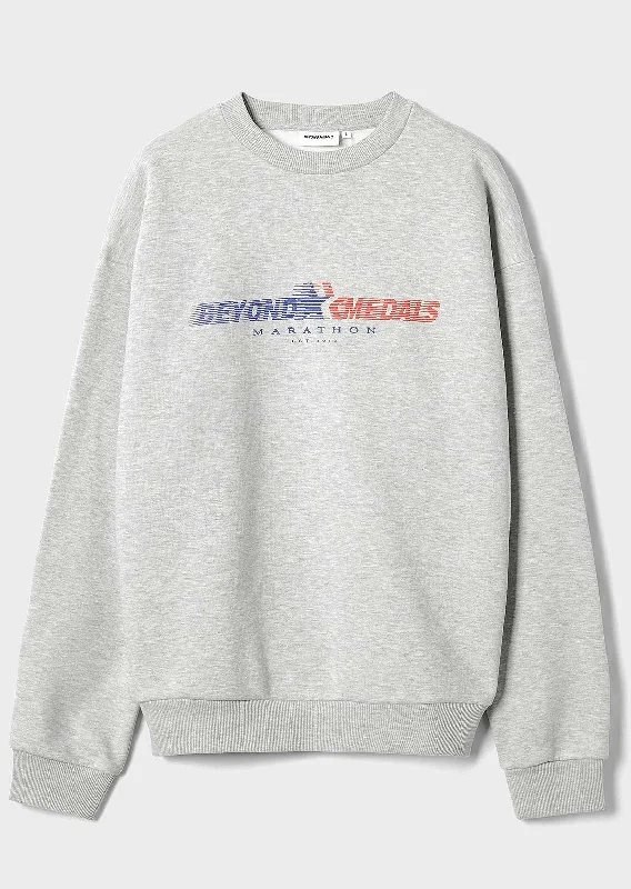 Beyond Medals Men's Marathon Crewneck