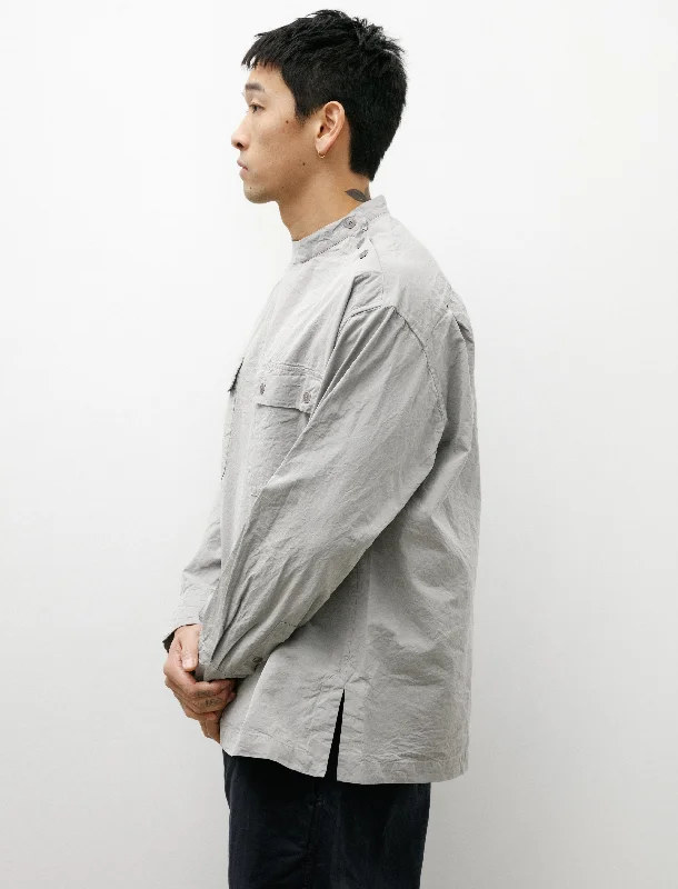 Mililtraire Top Paper Cotton Light Grey