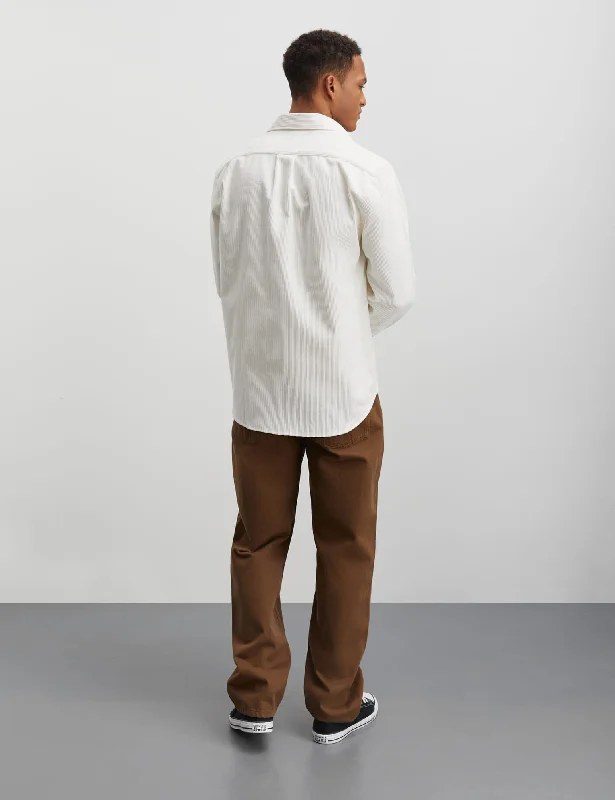 Classic Cord Malte Shirt, Vanilla Ice