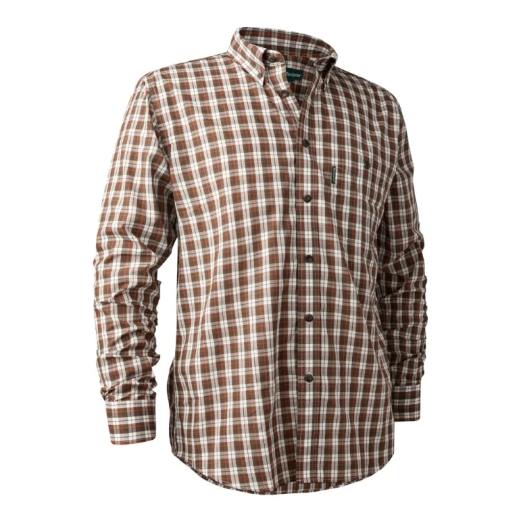 Deerhunter Jeff Shirt - Brown Check