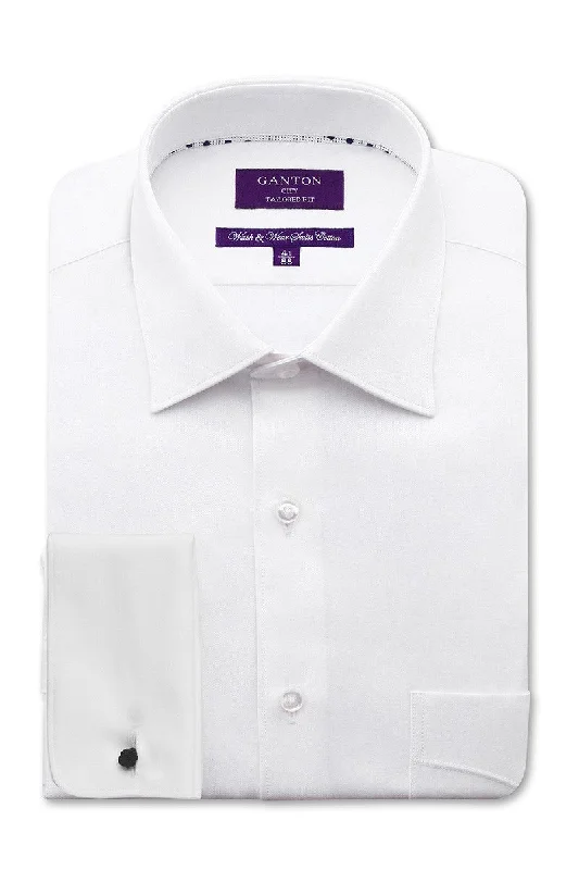 Ganton Swanson Fine Twill French Cuff Shirt