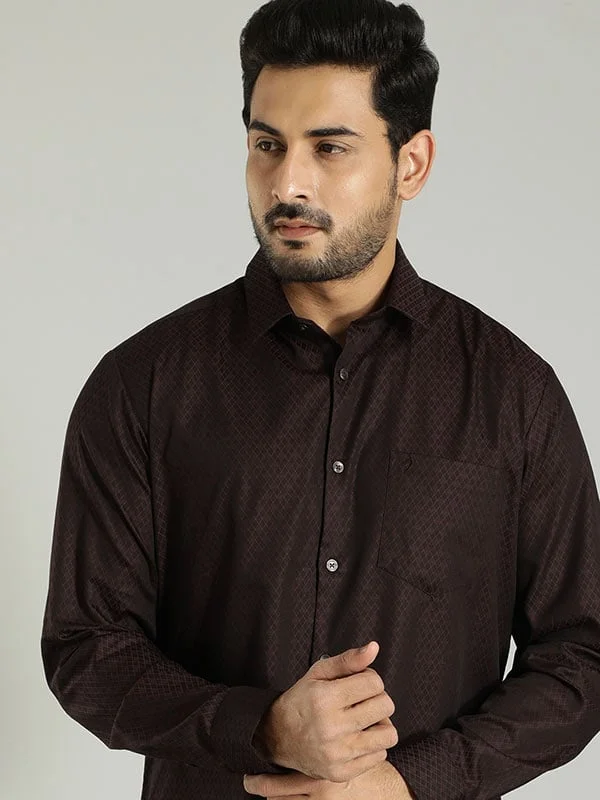 Men Printed Full Sleeve Cotton Shirt