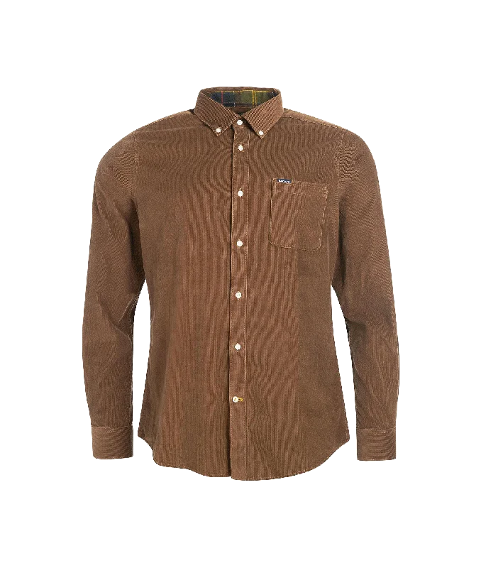 Ramsey Tailored Fit Shirt - Brown