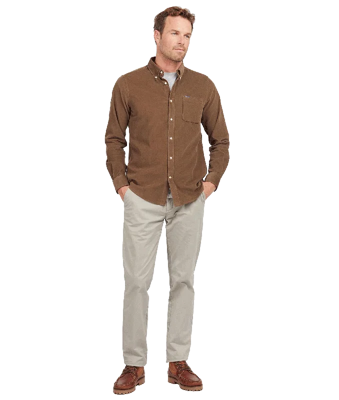 Ramsey Tailored Fit Shirt - Brown