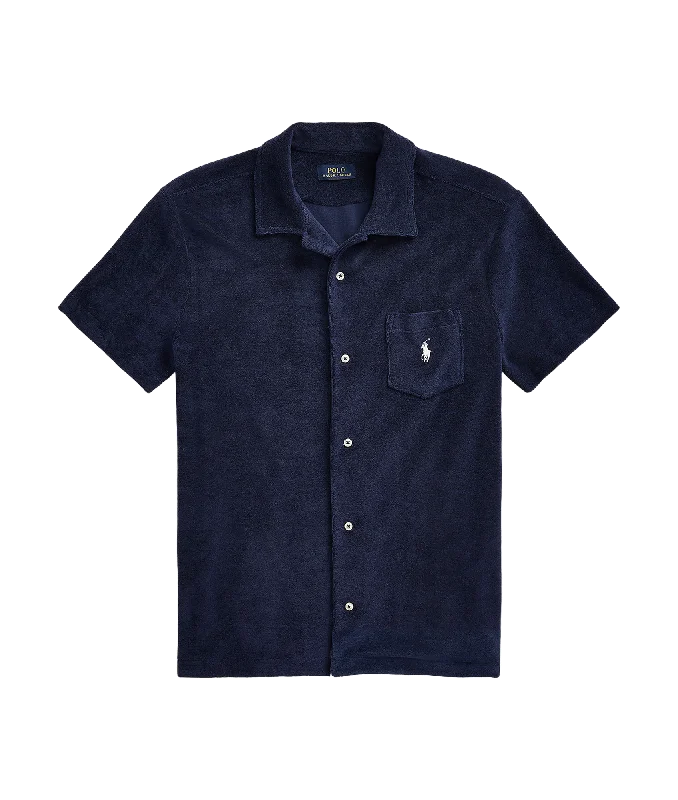 Terry Camp Shirt - Navy