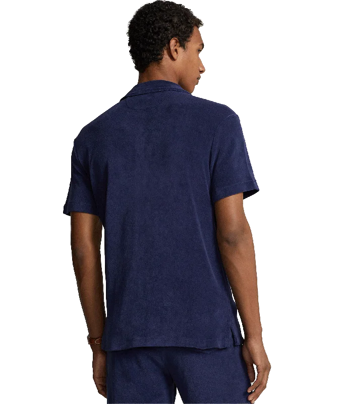 Terry Camp Shirt - Navy