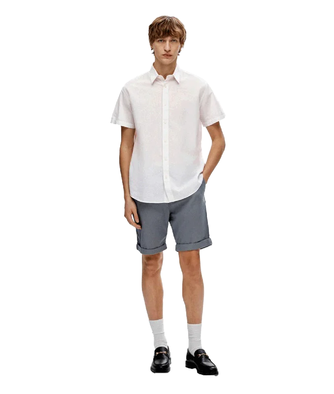 Classic Short Sleeved Shirt - White